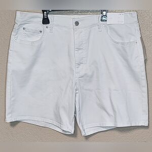 Jessica Simpson White Lovesick Classic Women's Shorts Size 10/30 & 14/32